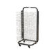 Portable Spring-Loaded Painting Drying Rack – 25 Shelf A3