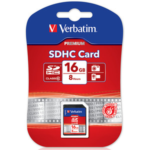 Other Desktop Sccessories: Verbatim SD Card Class 10 SDHC 16GB