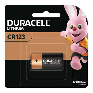 Other Office: Duracell Specialty High Power Lithium Battery CR123