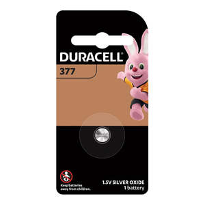 Other Office: Duracell Specialty Battery 377 Silver Oxide 1.5V