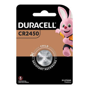 Other Office: Duracell Lithium Coin Battery CR2450 3V