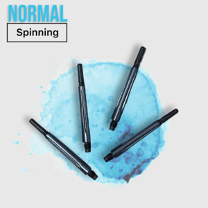 Darts: Fit Shaft Carbon Normal Spinning Grey