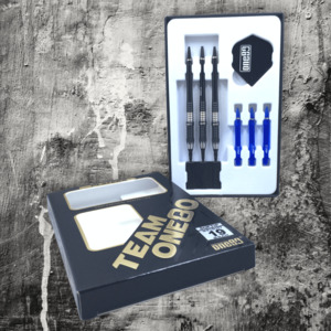 Dart Barrel: One80 K1 Spike Black 2BA