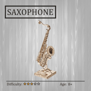 Best Selling: Saxophone 3D Wooden Puzzle