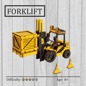 Best Selling: Forklift 3D Wooden Puzzle