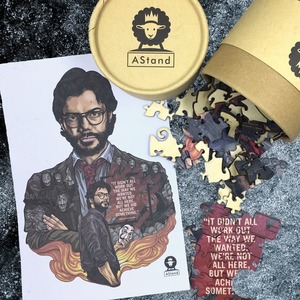 La Casa De Papel: The Professor Fanart Puzzle