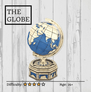 The Globe 3D Wooden Puzzle