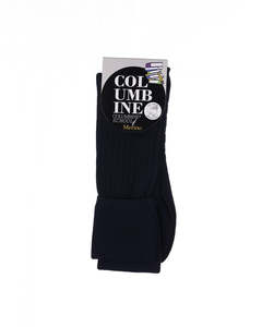 Flanshaw Rd School: Knee High Socks Navy (1 Pair) - Columbine Merino