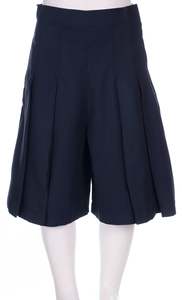Glendowie 4 Pleat Culottes - Navy