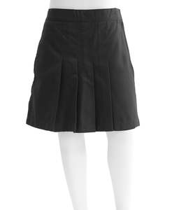 Riverhead School: BACK TO SCHOOL SPECIAL - Riverhead School - Front Pleat Skort Black