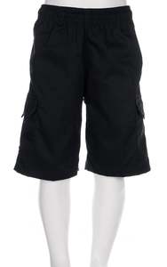 Swanson School: Swanson School - Cargo Shorts Black