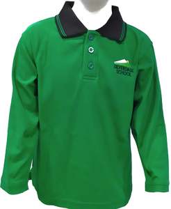 Silverdale School: Silverdale School - Long Sleeve Polo Shirt