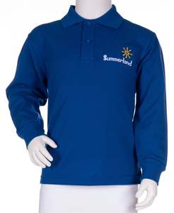Summerland Primary School: Summerland Primary School - Long Sleeve Polo Shirt