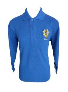 St Leos Catholic Primary School: St Leo's School - Boys - Long Sleeve Polo Shirt