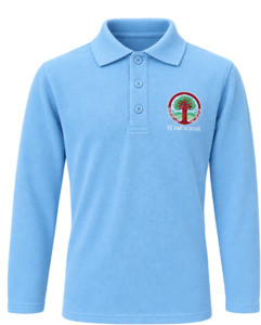 Te Pae School - Light Blue - Long Sleeve Polo