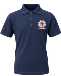 Te Pae School - Navy - Short Sleeve Polo