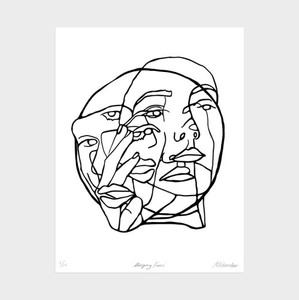 Merging Faces Schroder Holly