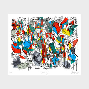 Products: Chasing Limited Edition Print Schroder Holly