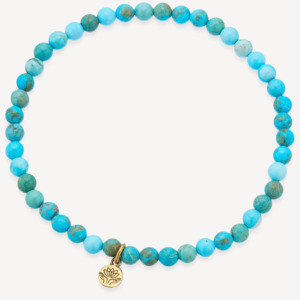 Palas Emporio Turquoise Howlite 'Calmness' Healing Gem Bracelet