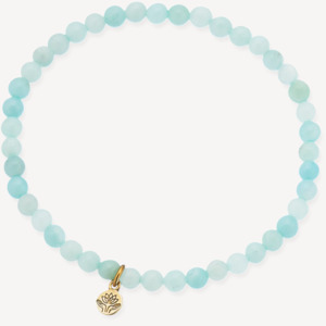 Her: Palas Emporio Amazonite 'Inner Peace' Healing Gem Bracelet