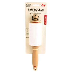 Him: Kikkerland Kobe Lint Roller Natural 5.6x5.6x26.4cm