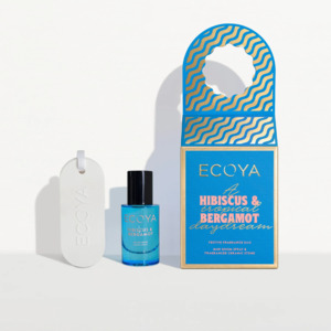 Ecoya: Hibiscus & Bergamot Mini Duo Set Holiday Collection