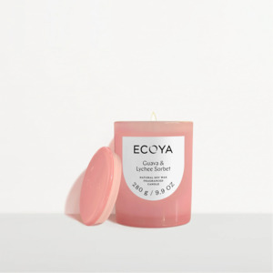 Ecoya Metro Candle - Guava & Lychee