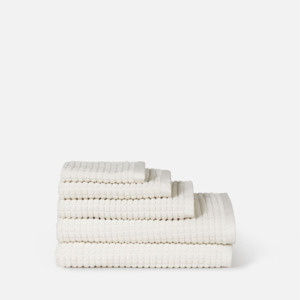 Citta Nero Cotton Hand Towel Cream 50x70cm