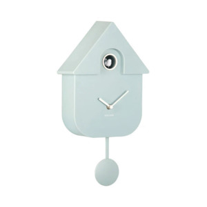 Karlsson Modern Cuckoo Clock - Soft Blue