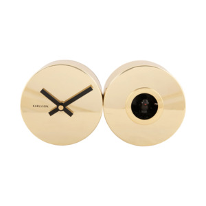 Karlsson Duo Cuckoo Clock - Gold