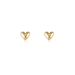 Linda Tahija Amore Stud Earrings - Gold