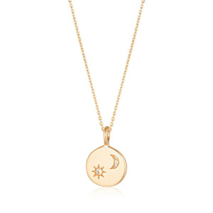 Linda Tahija: Linda Tahija The Luminaries Necklace - Rose Gold