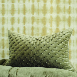 Bianca Lorenne: Bianca Lorenne Mica Verde Cushion 60x40cm