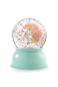 Djeco Snow Globe Night Light - Unicorn