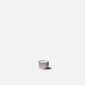 Citta Tealight Candle S/24 White 3.7cmdiax1.8cmh