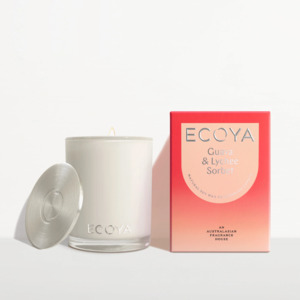 Ecoya Madison Candle - Guava and Lychee