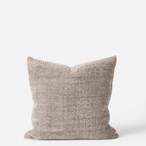 Cushions: Citta Hutt Wool Cushion Cover - Mulberry/Natural 50x50cm
