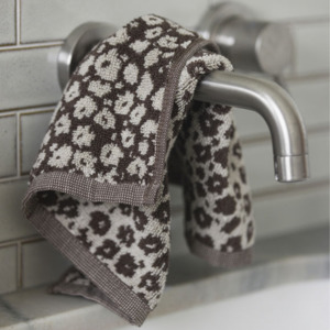 Bath Body: Citta Forget Me Not Face Cloth - Rye/Oat 35x35cm