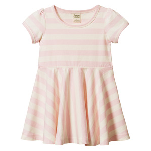 Nature Baby Seaside Dress - Cotton Candy Stripe
