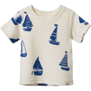 Nature Baby River Tee Terry - Regatta Print