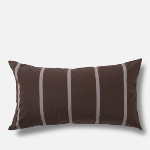 Citta Duo King Pillowcase Pair - Rye/Pansy 51x102cm