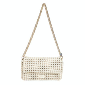Saben Milla Shoulder Bag - Sand Fine Braid