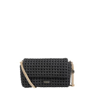 Sale: Saben Milla Shoulder Bag - Black Fine Braid