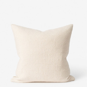 Shorts: Citta Lazo Wool Boucle Cushion Cover - Natural 55x55cm