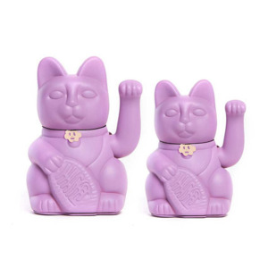 Diminuto Cielo Luckycat Mauve Decorative Tabletop Object