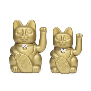 Diminuto Cielo Luckycat Gold Decorative Tabletop Object