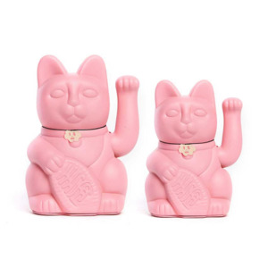 Diminuto Cielo Luckycat Bubblegum Pink  Decorative Tabletop Object