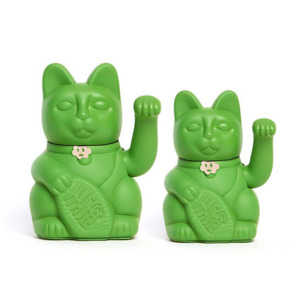 Diminuto Cielo Green Hulk Luckycat Decorative Tabletop Object