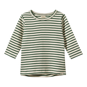 Nature Baby Long Sleeve River Tee - Eden Sailor Stripe