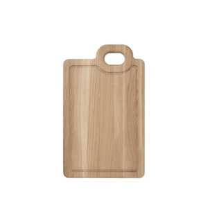 Kitchen: BROSTE Board Olina Grooved Large - Natural Oiled Oak